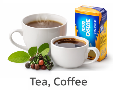 Tea, Coffee & Health Drinks